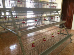 How to install the chicken cage very smoothly ?